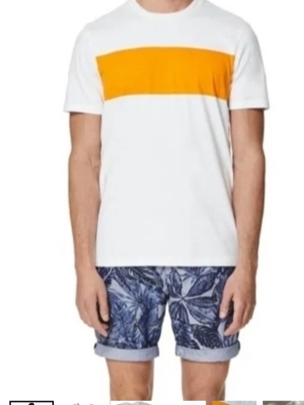 Ted Baker Orange Striped T Shirt Size 7